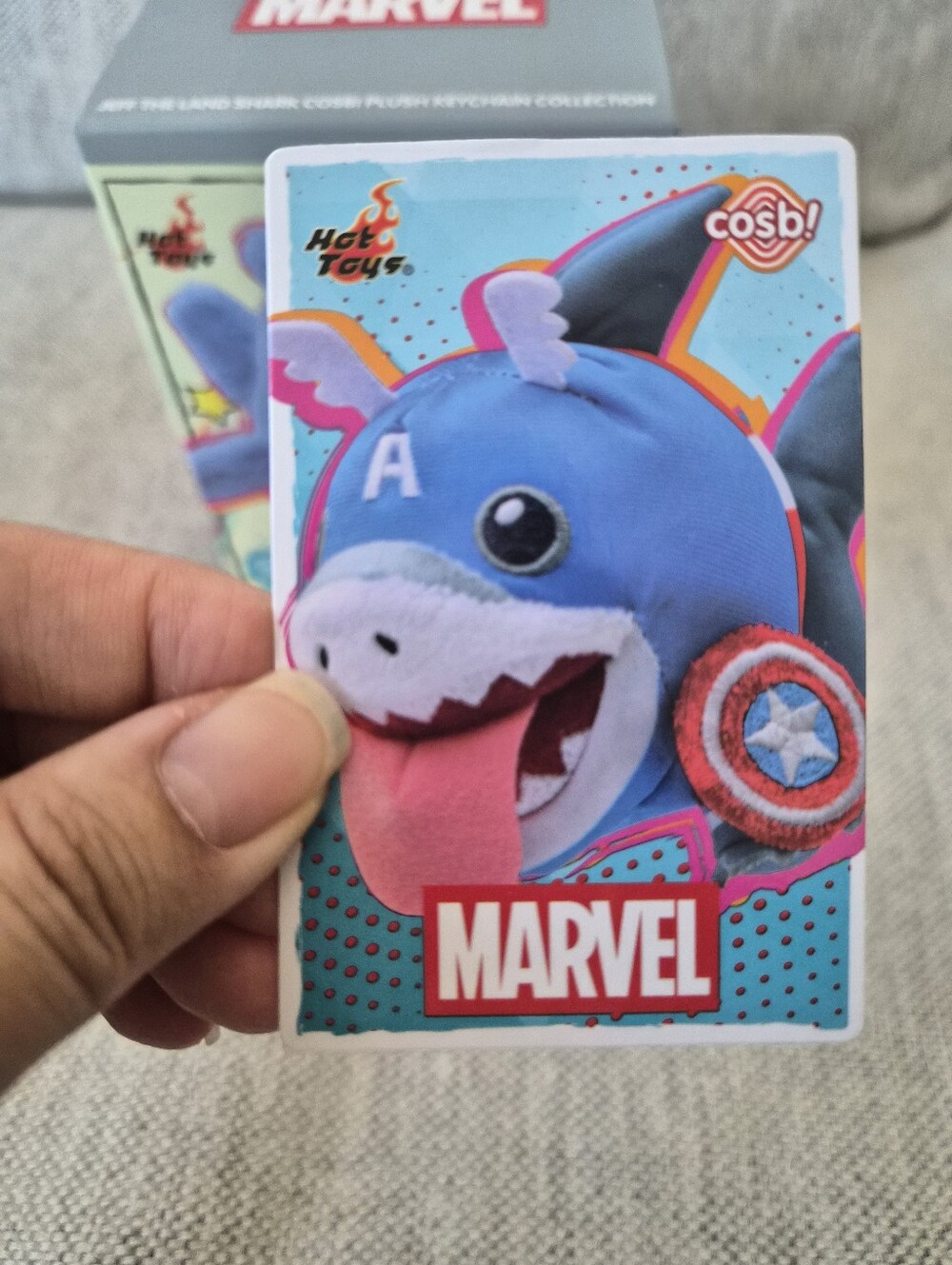 Captain Jeff | Cosbi Marvel Jeff the Land Shark Plush Blind Box Confirmed - Picture 4 of 10